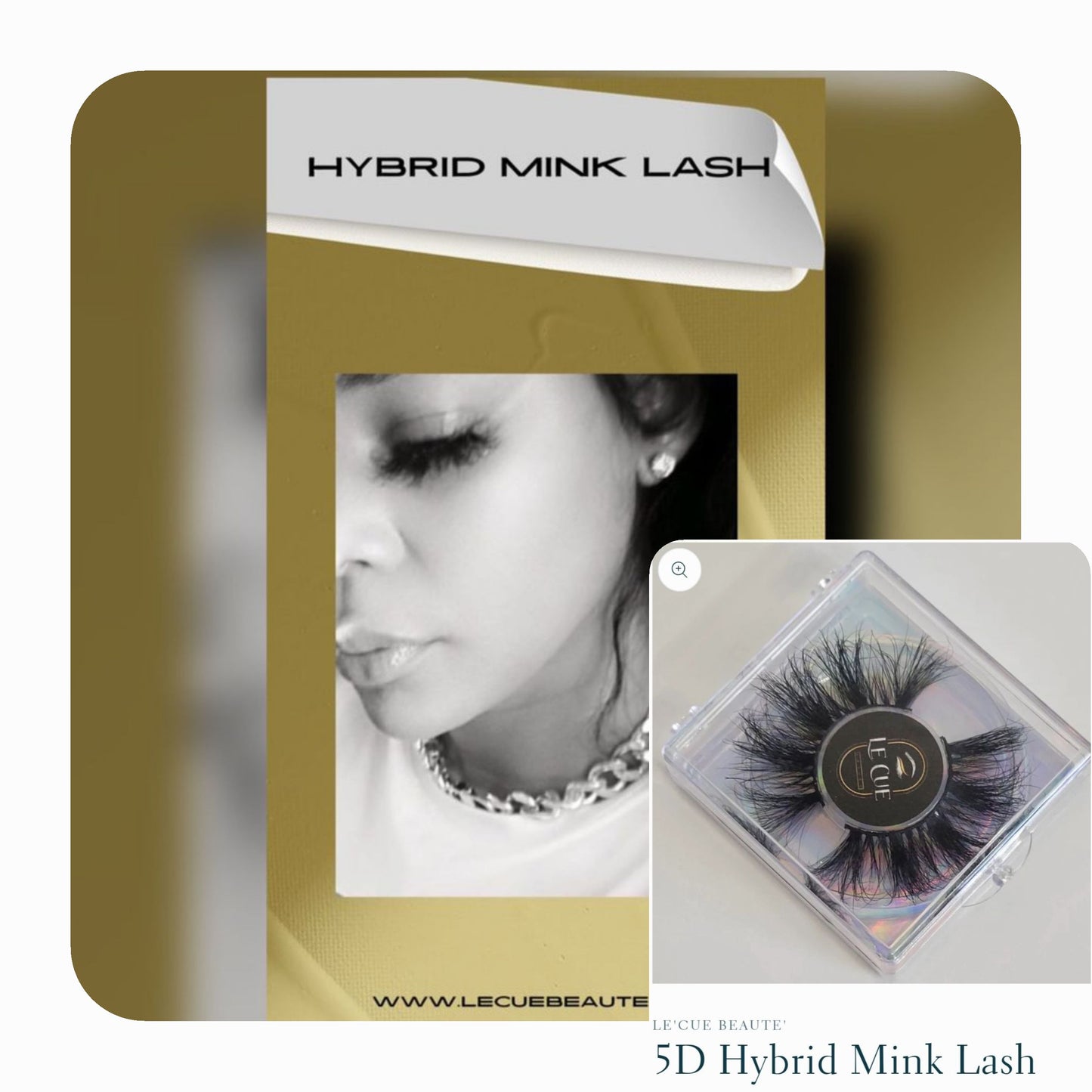 5D Hybrid Mink Lash